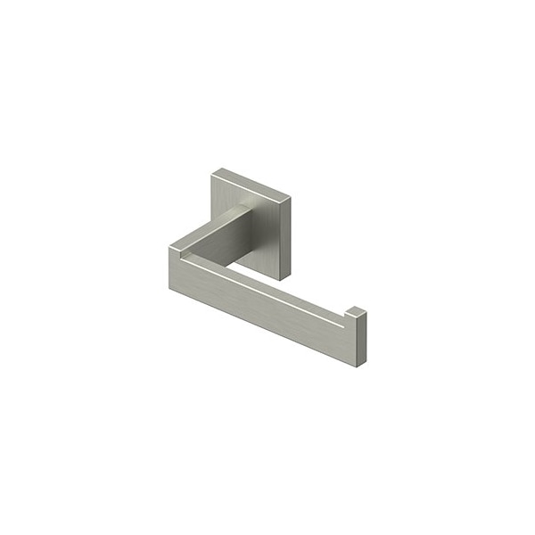 TOILET PAPER HOLDER, SINGLE POST, MM SERIES in Brushed Nickel